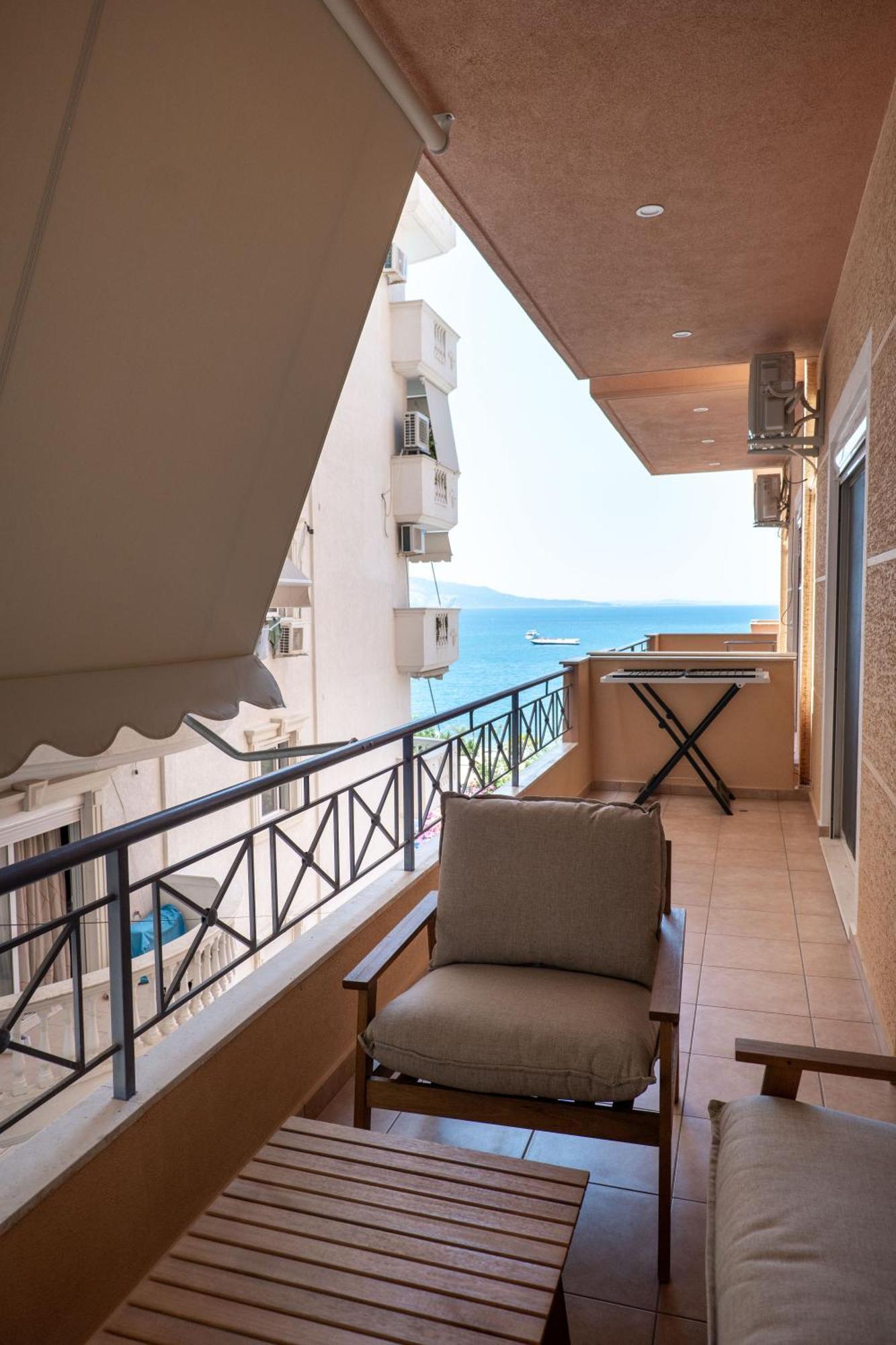 Noel Sea View Apartments Sarandë 외부 사진